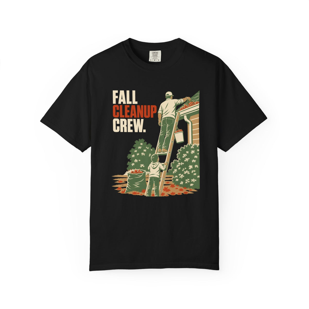 Fall Crew T-Shirt — Vintage Harvest Yard Crew Tee
