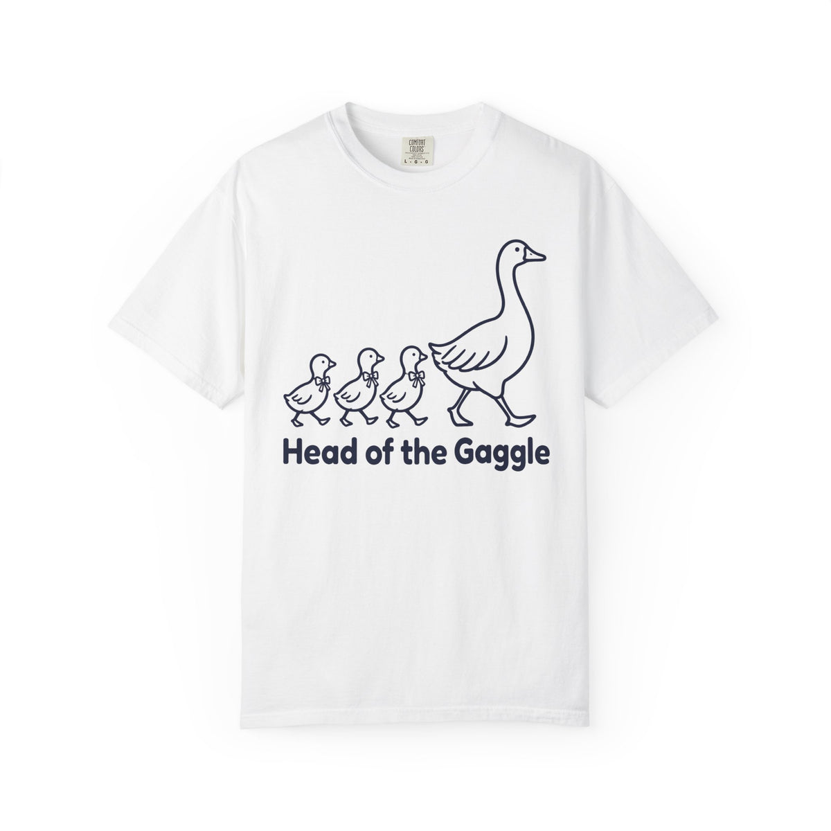 Head of the Gaggle Dad of Girls T-Shirt