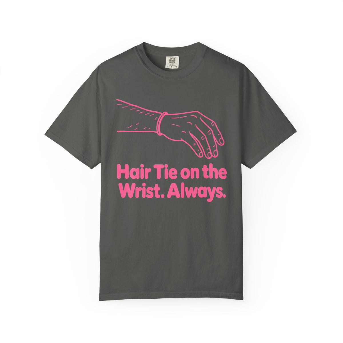 Hair Tie on the Wrist Dad of Girls T-Shirt