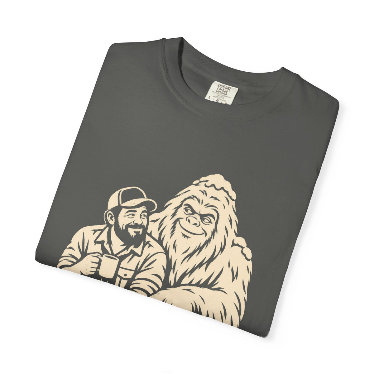 Cold Feet Cured Sasquatch Christmas T-Shirt for Dad