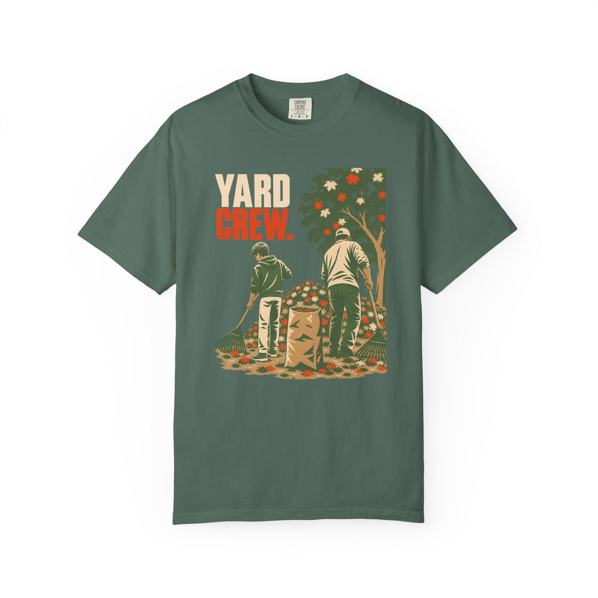 Yard Crew T-Shirt — Vintage Gardening Team Tee