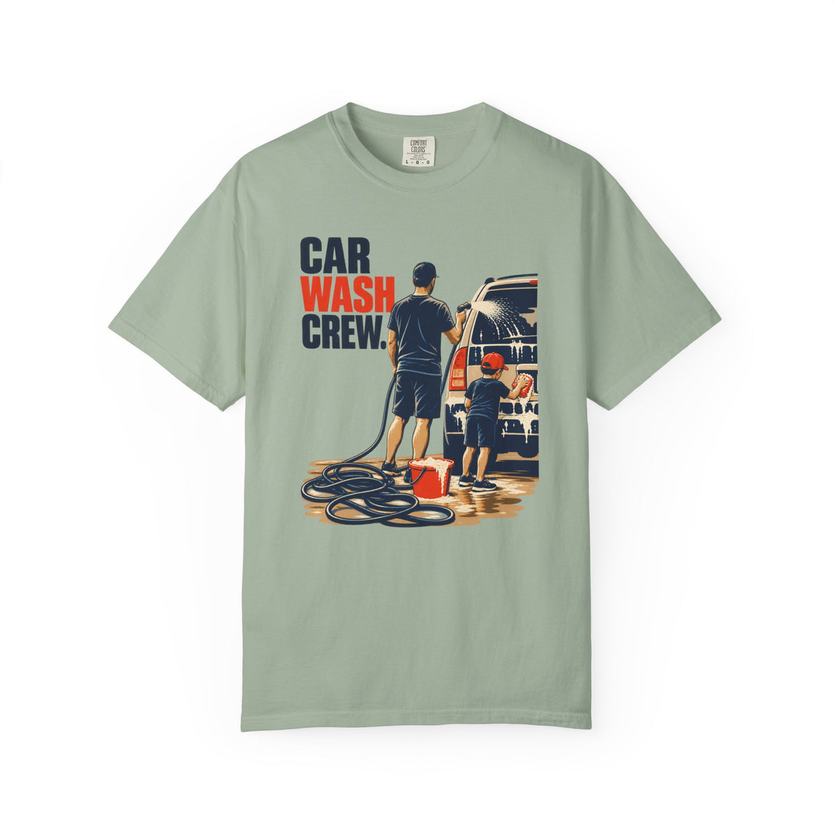 Car Wash Crew T-Shirt — Father & Son Fundraiser Tee