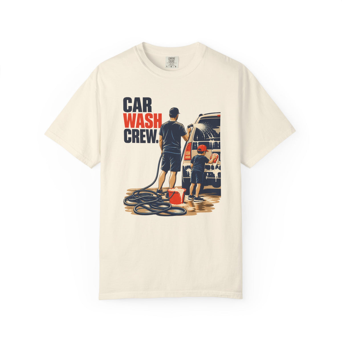 Car Wash Crew T-Shirt — Father & Son Fundraiser Tee