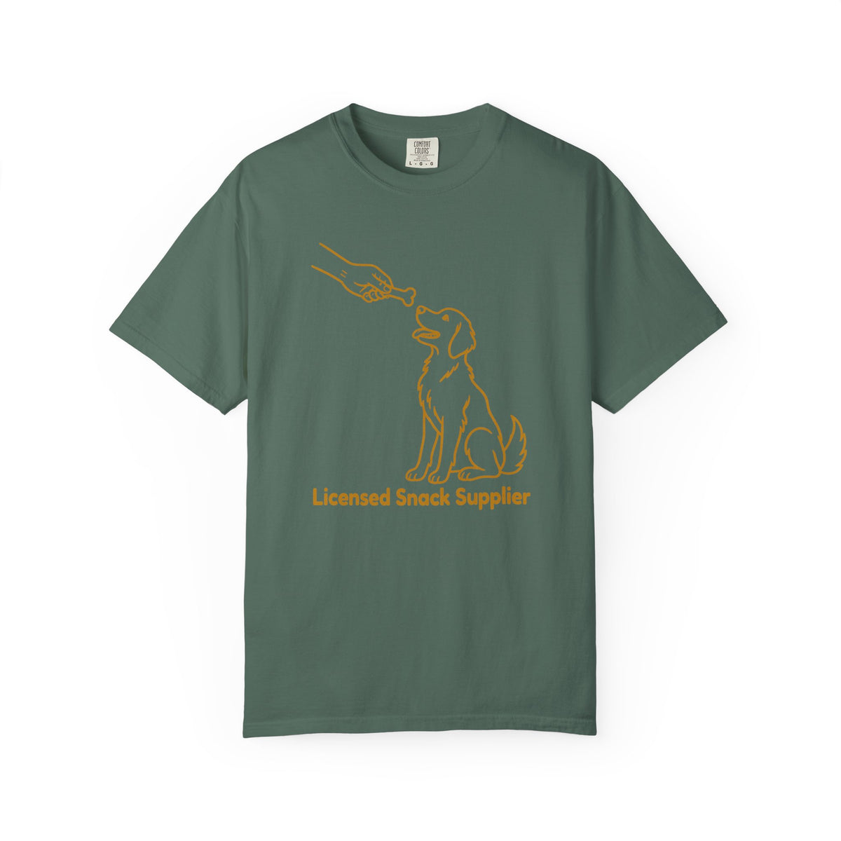 Licensed Snack Supplier Funny Dog Dad T-Shirt