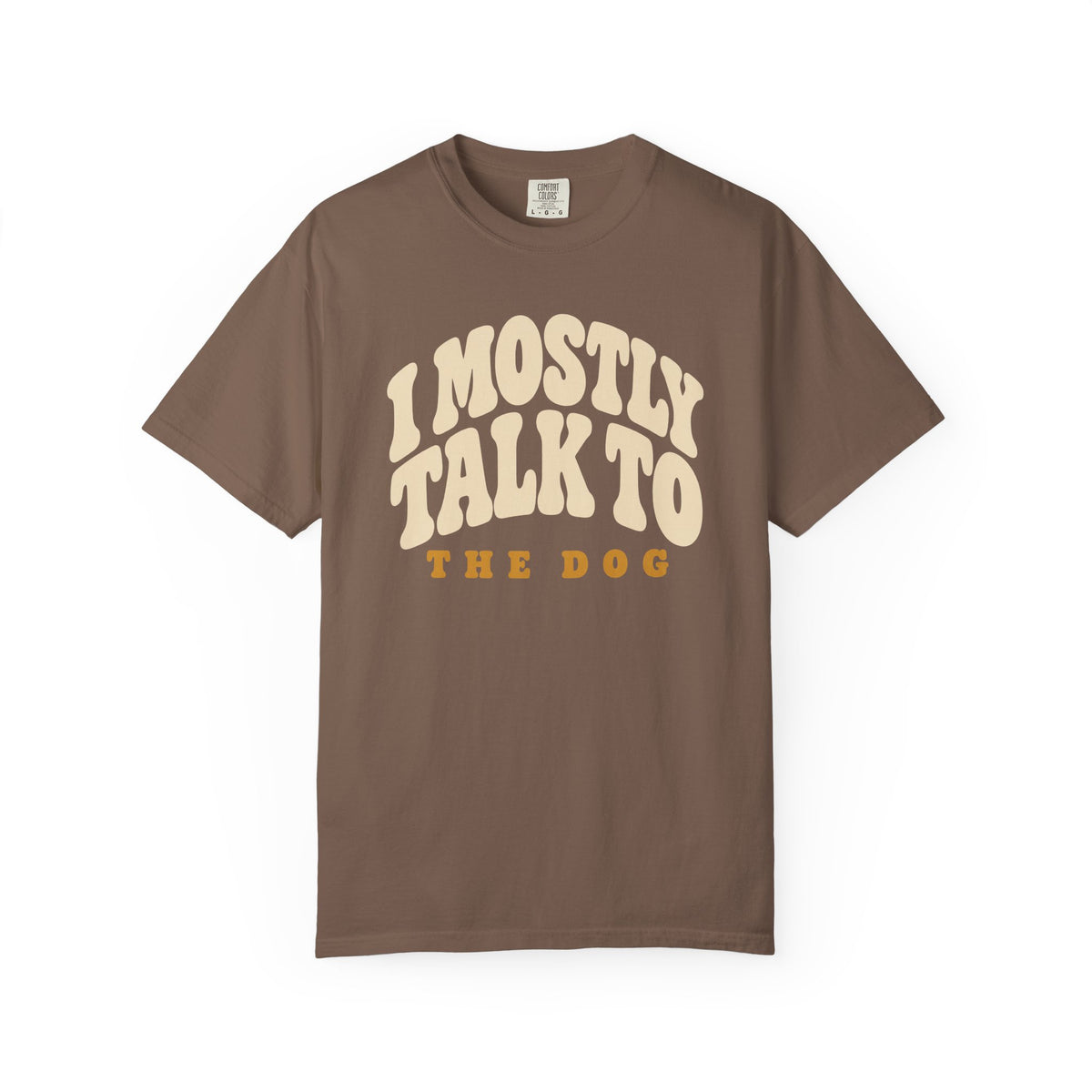 I Mostly Talk to the Dog Dad T-Shirt