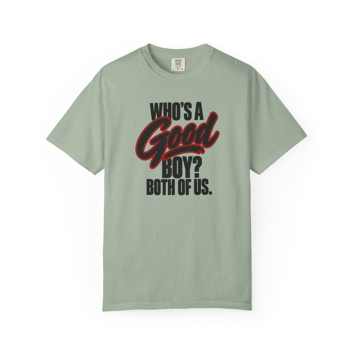 Who's a Good Boy Both of Us Dog Dad Shirt
