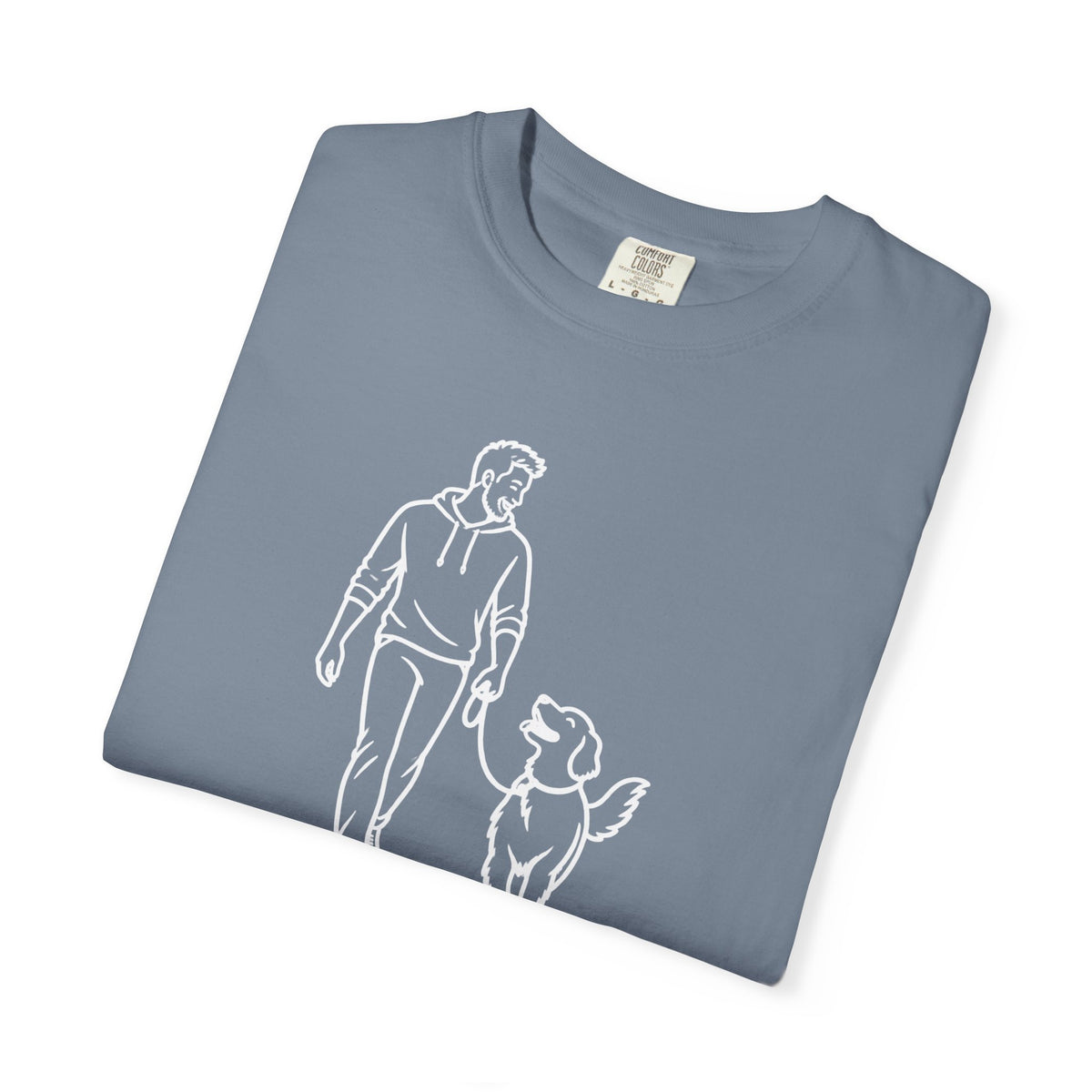 The Walk Is Non-Negotiable Dog Walking T-Shirt