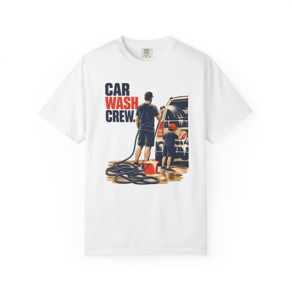 Car Wash Crew T-Shirt — Father & Son Fundraiser Tee