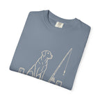 Quietest Fishing Partner Dog Dad T-Shirt