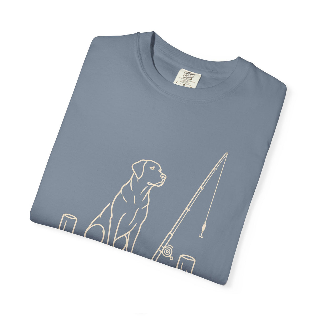 Quietest Fishing Partner Dog Dad T-Shirt