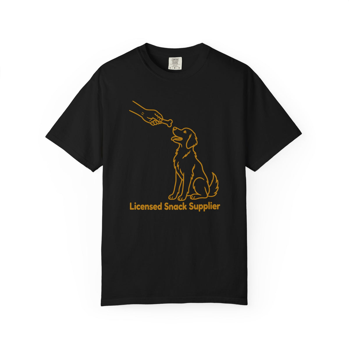 Licensed Snack Supplier Funny Dog Dad T-Shirt