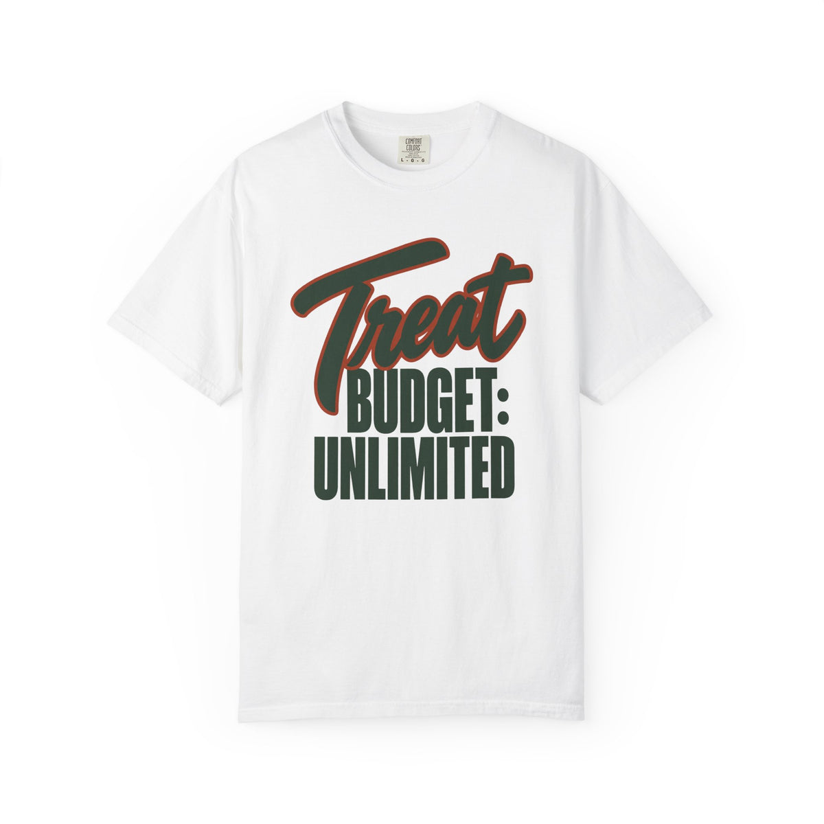Treat Budget Unlimited Funny Dog Dad T-Shirt
