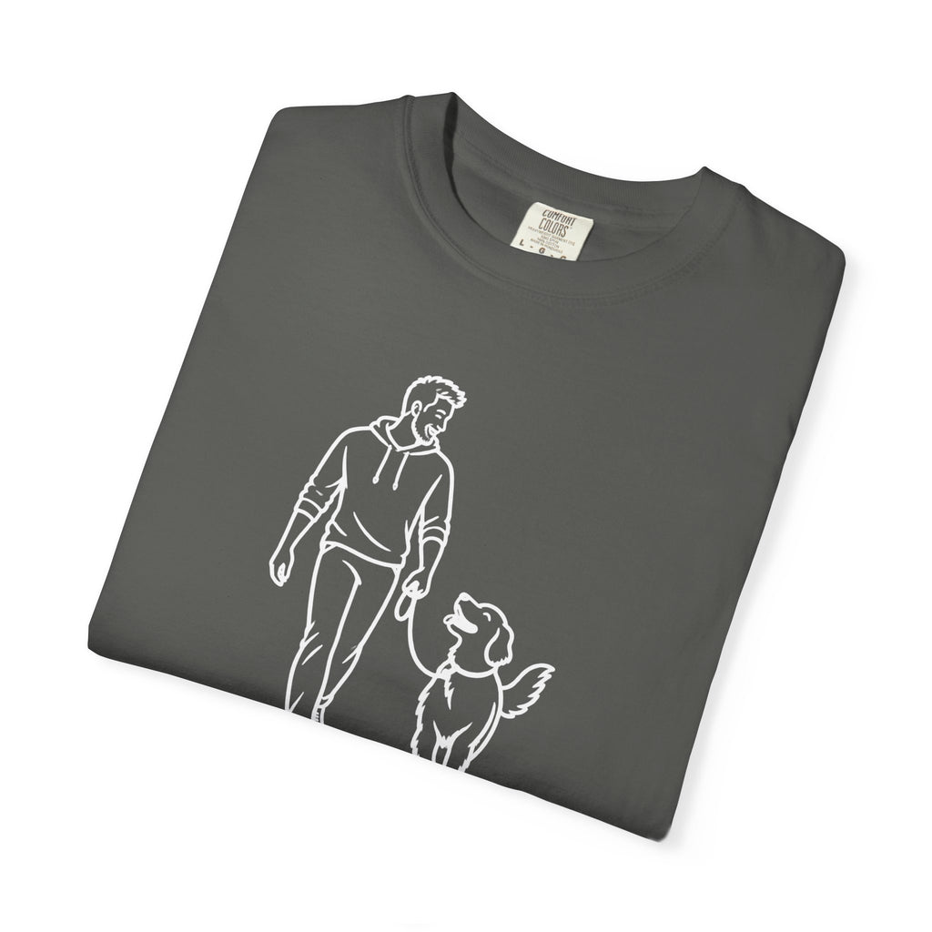 The Walk Is Non-Negotiable Dog Walking T-Shirt
