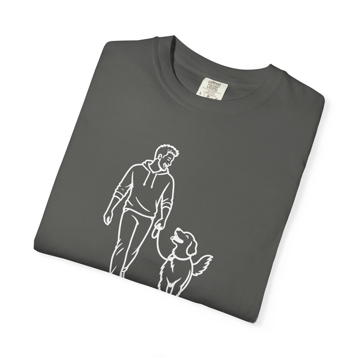 The Walk Is Non-Negotiable Dog Walking T-Shirt
