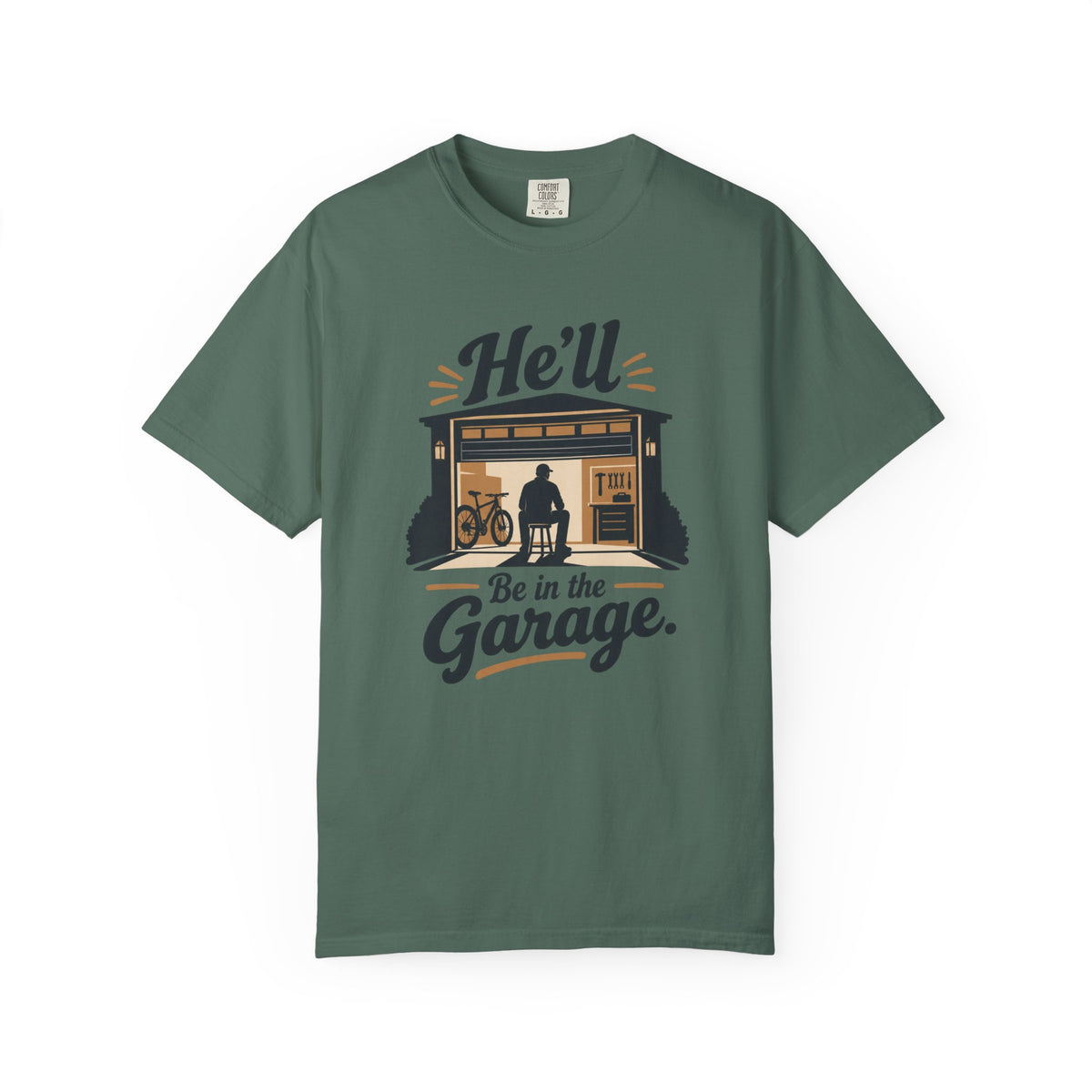 Hell Be in the Garage Vintage T-Shirt