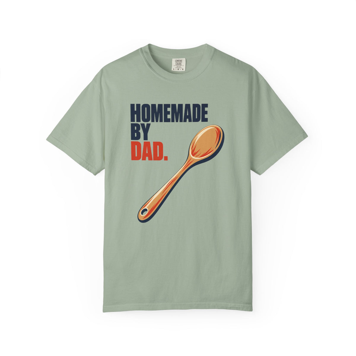 Homemade By Dad T-Shirt — Funny Chef Dad Cooking Spoon Tee for Father’s Day
