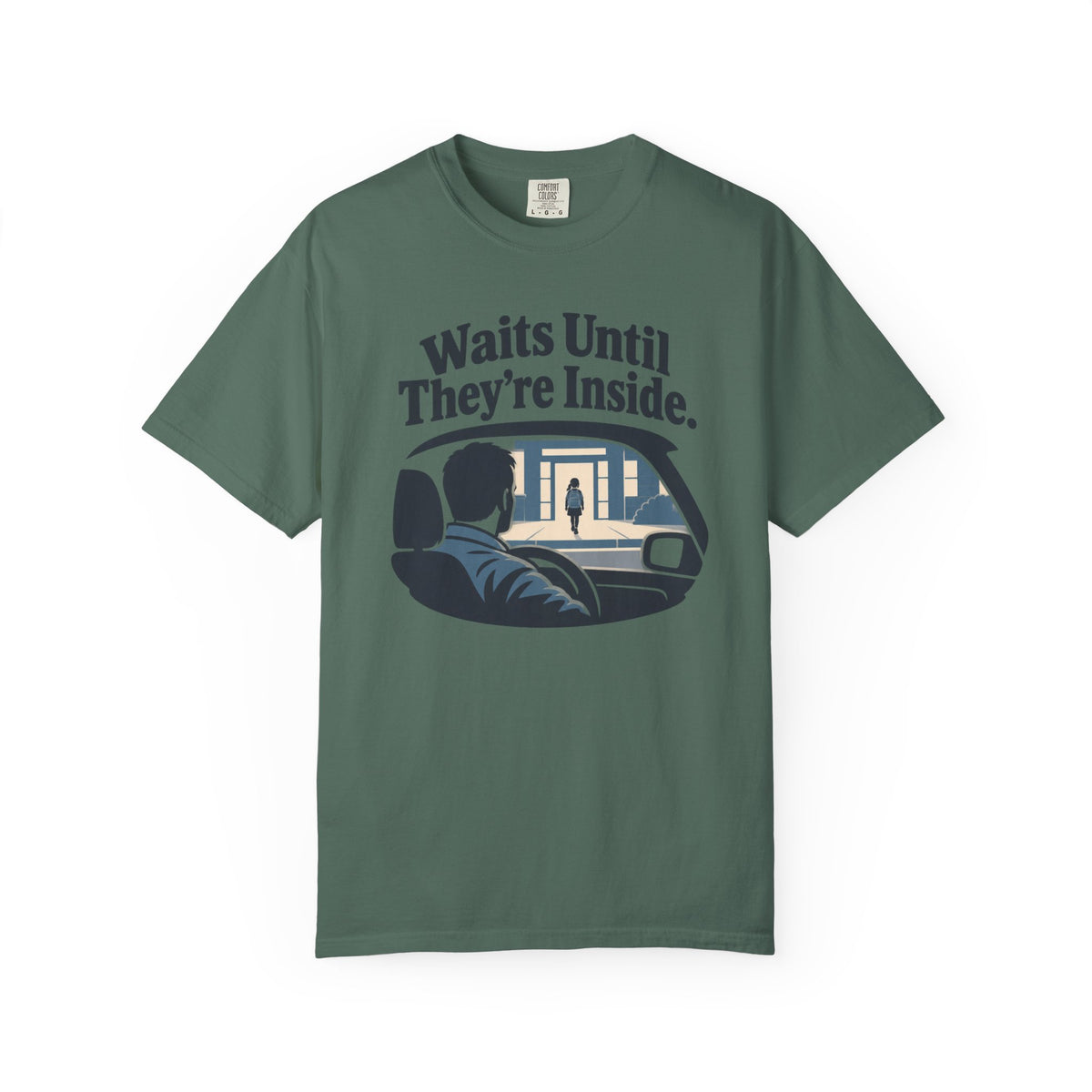 Waits Until They’re Inside Driving Graphic T-Shirt