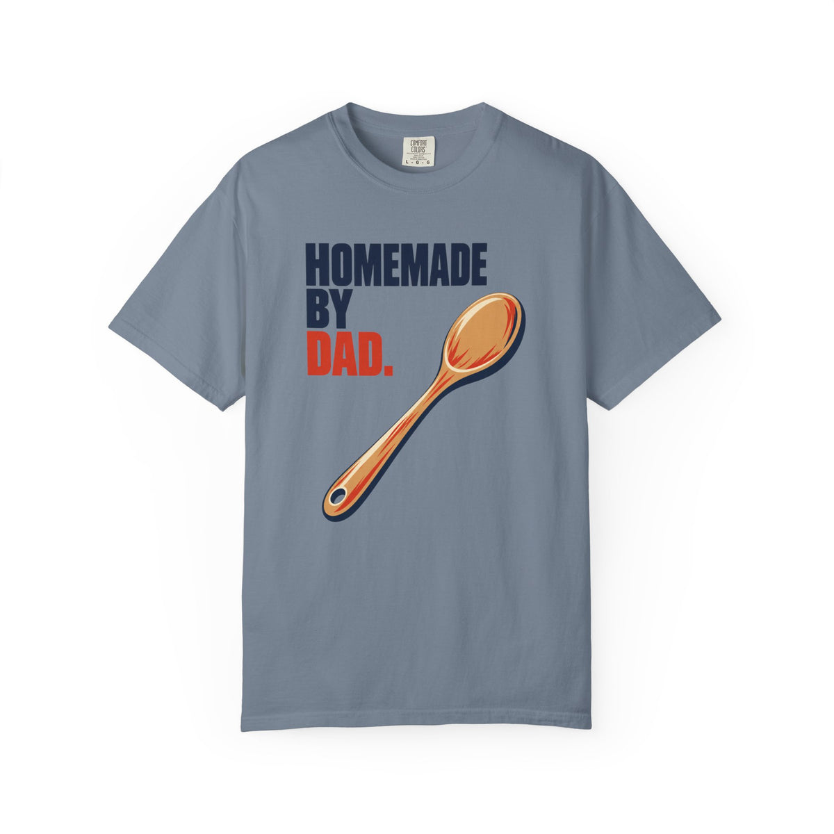 Homemade By Dad T-Shirt — Funny Chef Dad Cooking Spoon Tee for Father’s Day