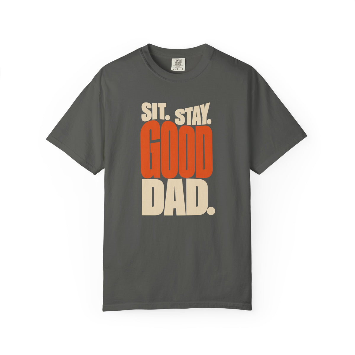Sit Stay Good Dad Dog Dad T-Shirt