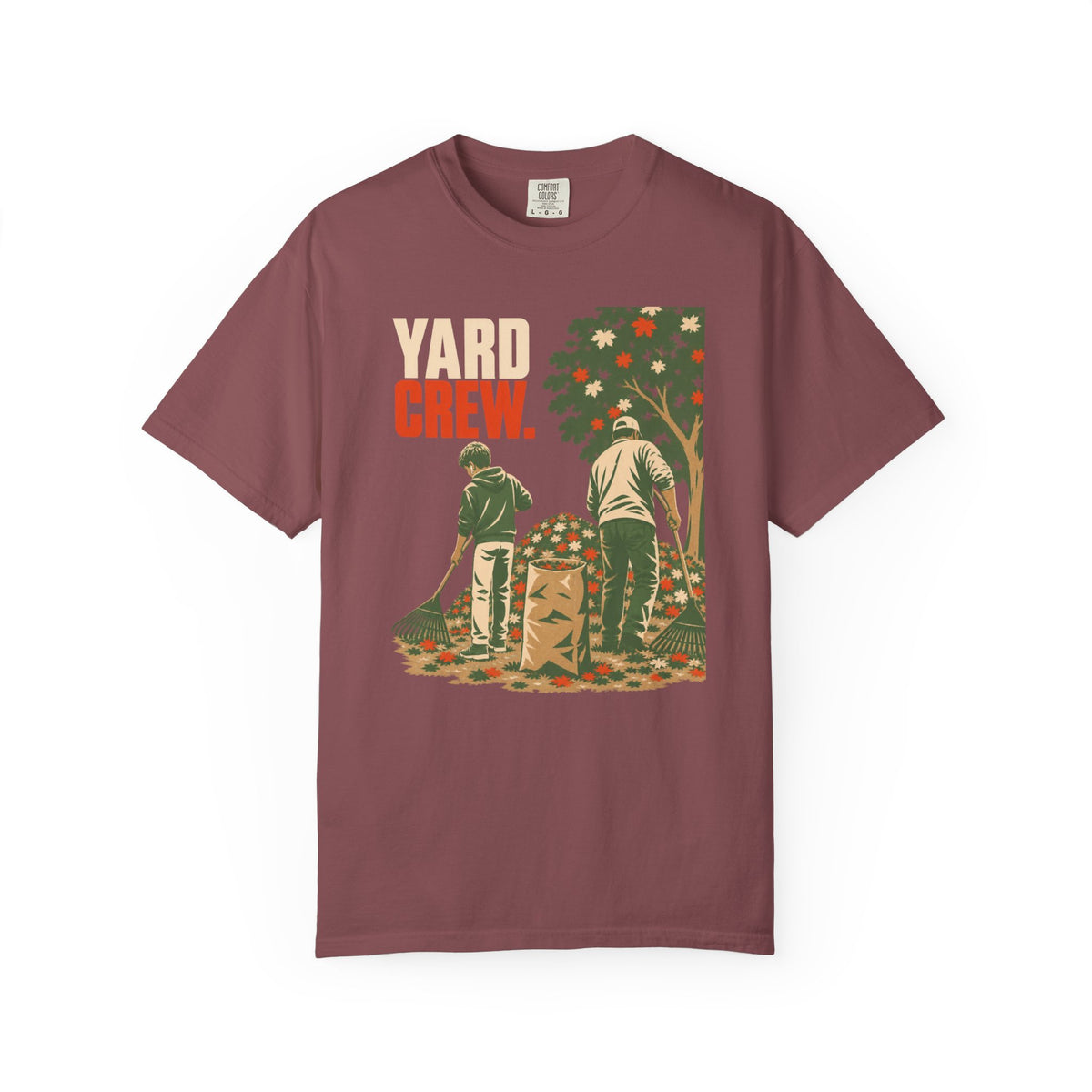 Yard Crew T-Shirt — Vintage Gardening Team Tee