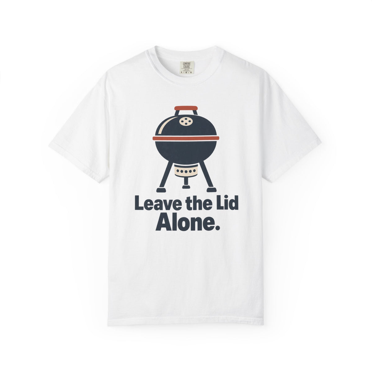 Grill Master T‑Shirt — "Leave the Lid Alone." BBQ Graphic Tee