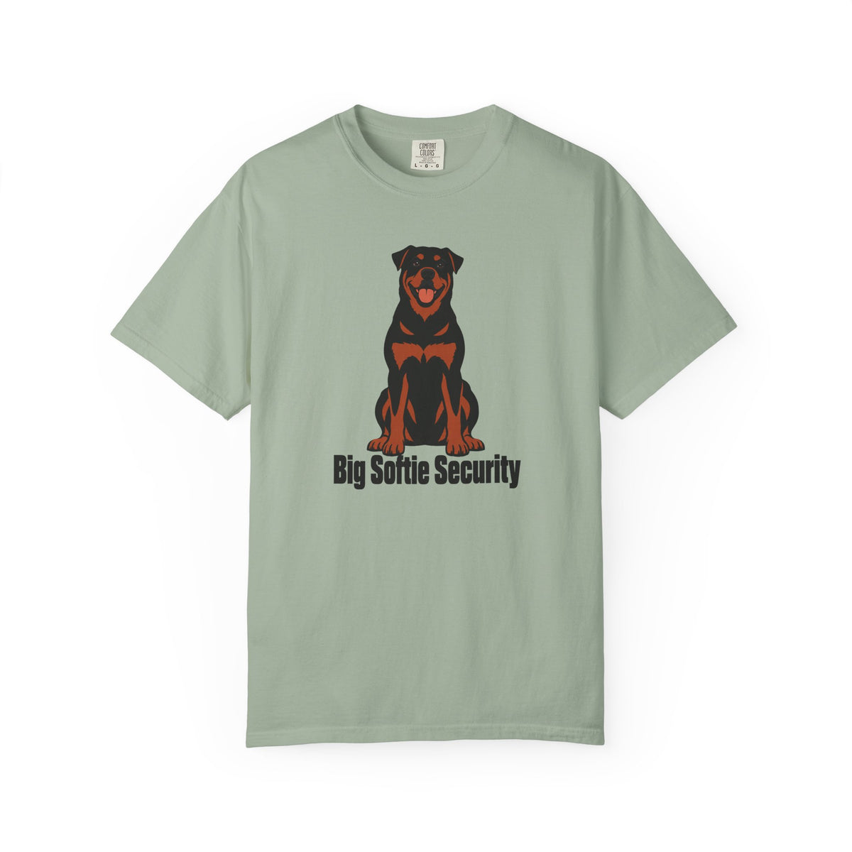 Big Softie Security Rottweiler Dad T-Shirt
