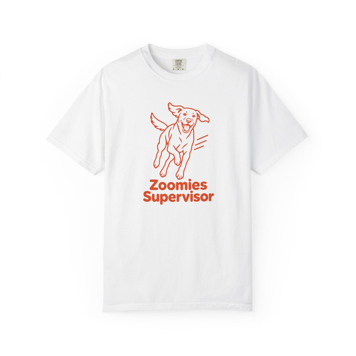 Zoomies Supervisor Dog T-Shirt
