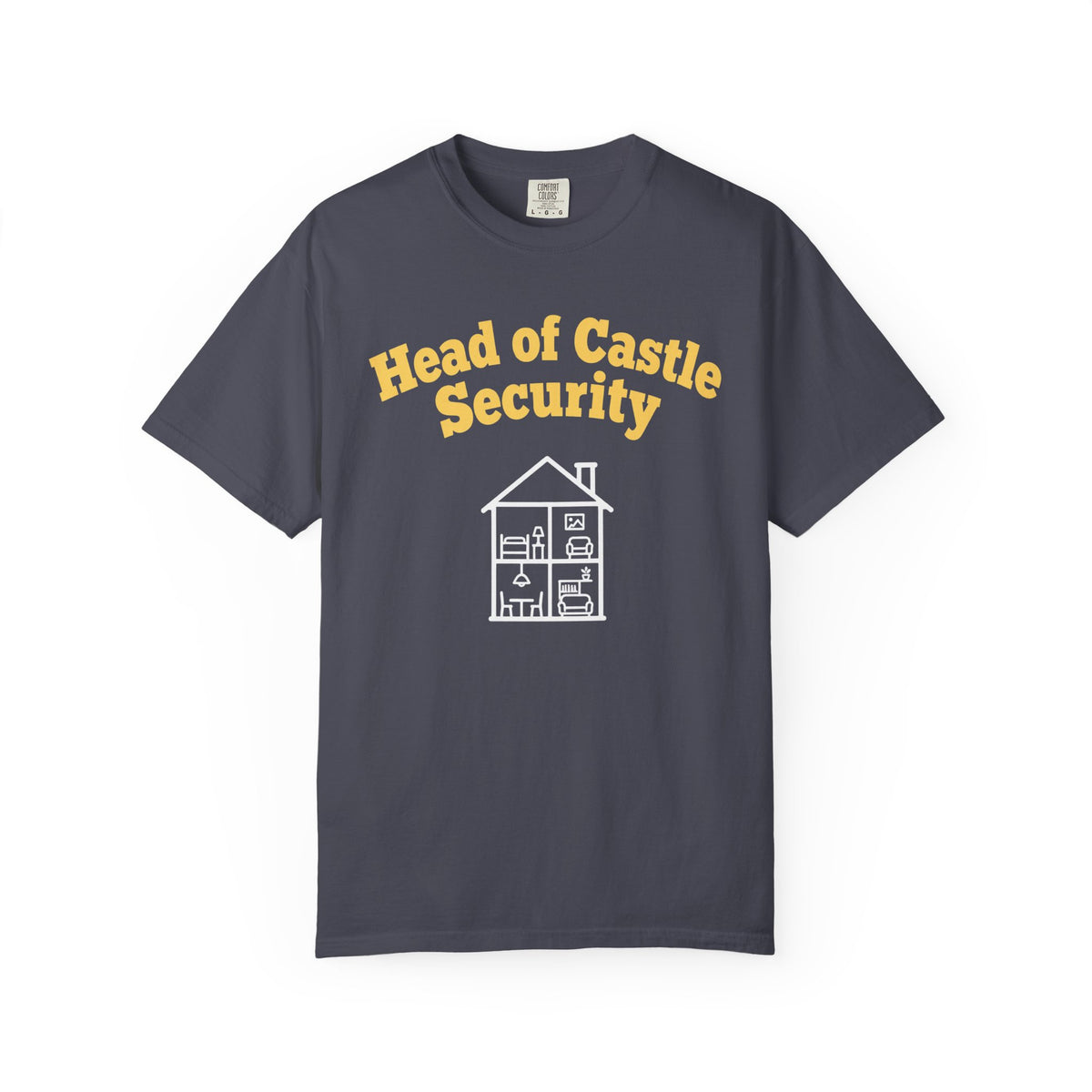 Head of Castle Security Dad of Girls T-Shirt