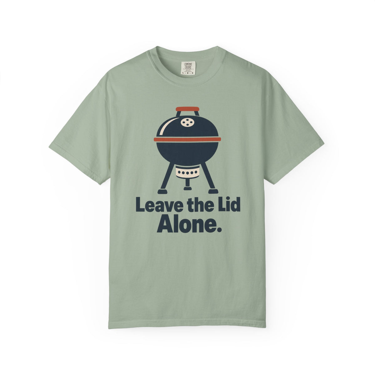 Grill Master T‑Shirt — "Leave the Lid Alone." BBQ Graphic Tee