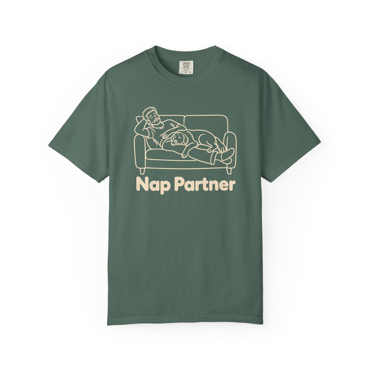 Nap Partner Dog Dad T-Shirt