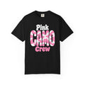 Pink Camo Crew Camo Dad T-Shirt