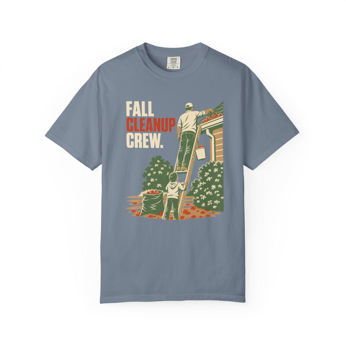 Fall Crew T-Shirt — Vintage Harvest Yard Crew Tee