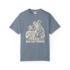 Nice List Pending Krampus Christmas T-Shirt for Dad