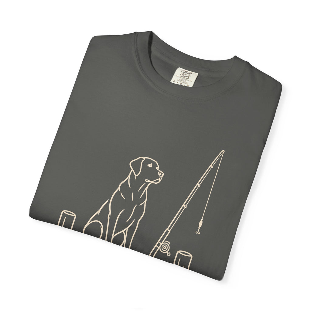 Quietest Fishing Partner Dog Dad T-Shirt