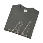 Quietest Fishing Partner Dog Dad T-Shirt