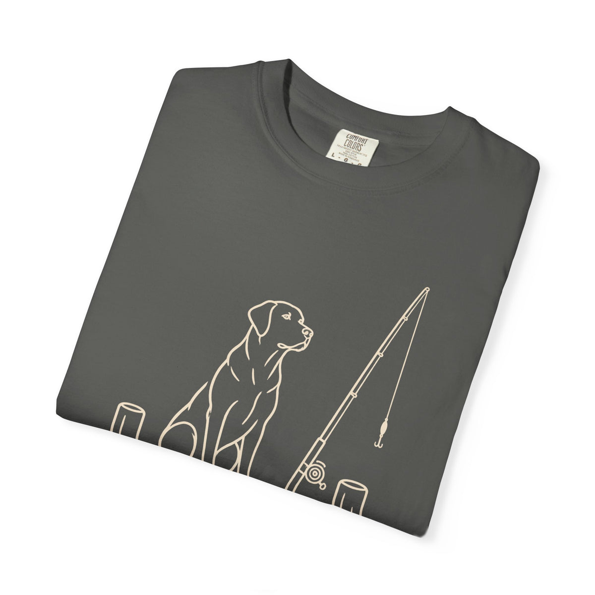 Quietest Fishing Partner Dog Dad T-Shirt