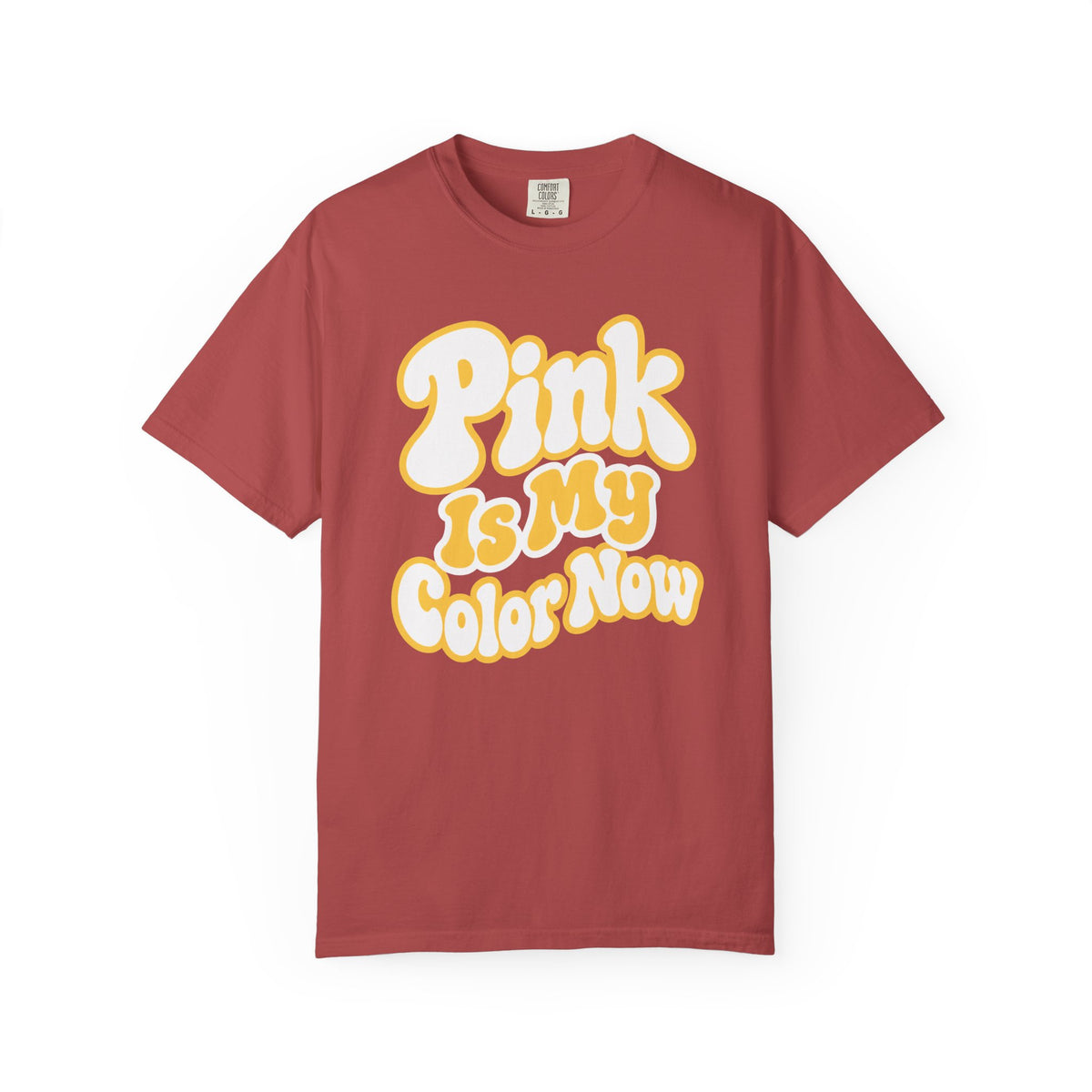 Pink Is My Color Now Pink Dad T-Shirt