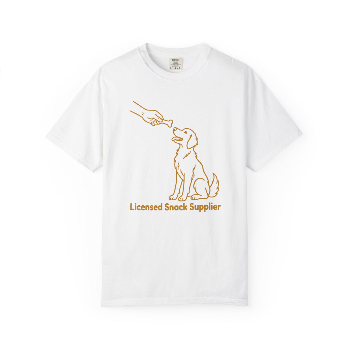 Licensed Snack Supplier Funny Dog Dad T-Shirt