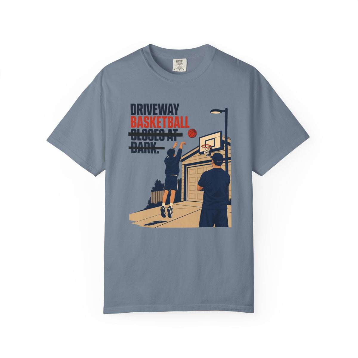 Driveway Basketball T-Shirt — 'Driveway Basketball' Graphic Tee