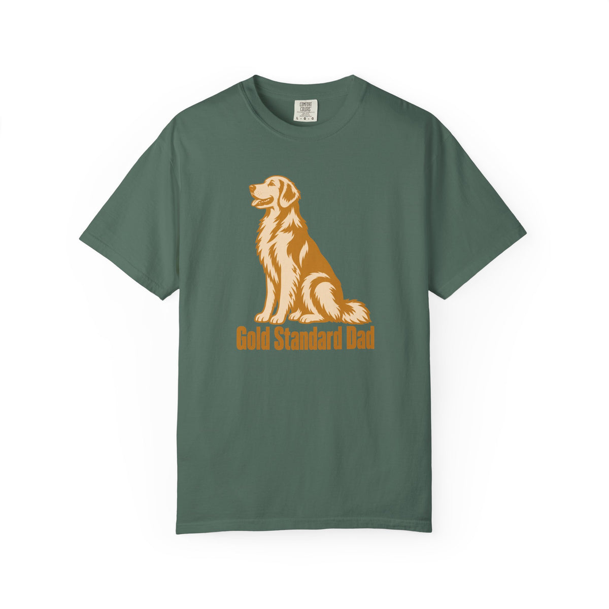Gold Standard Dad Golden Retriever Dad T-Shirt
