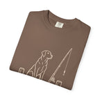 Quietest Fishing Partner Dog Dad T-Shirt