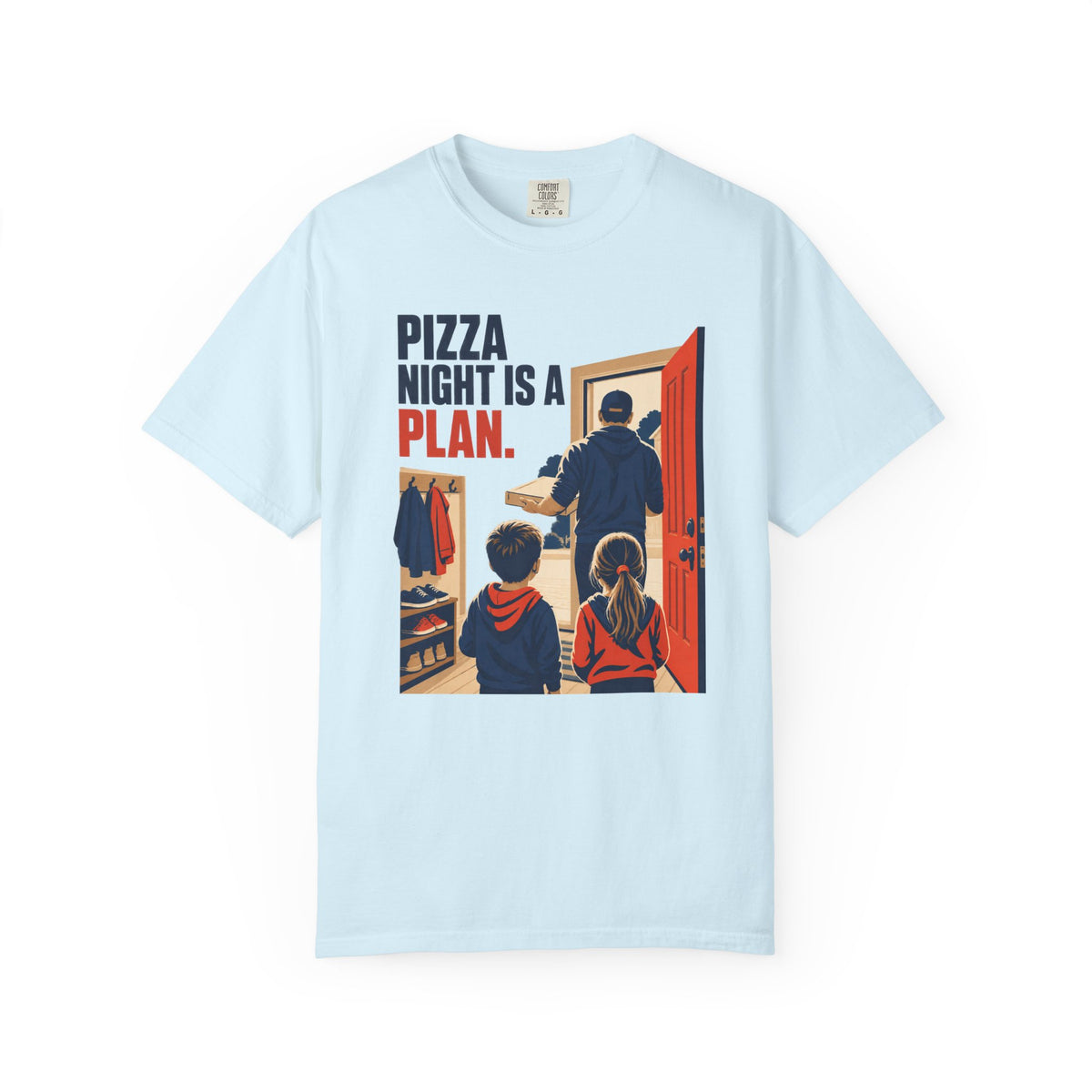 Pizza Night Is A Plan T-Shirt — Family Pizza Night Tee