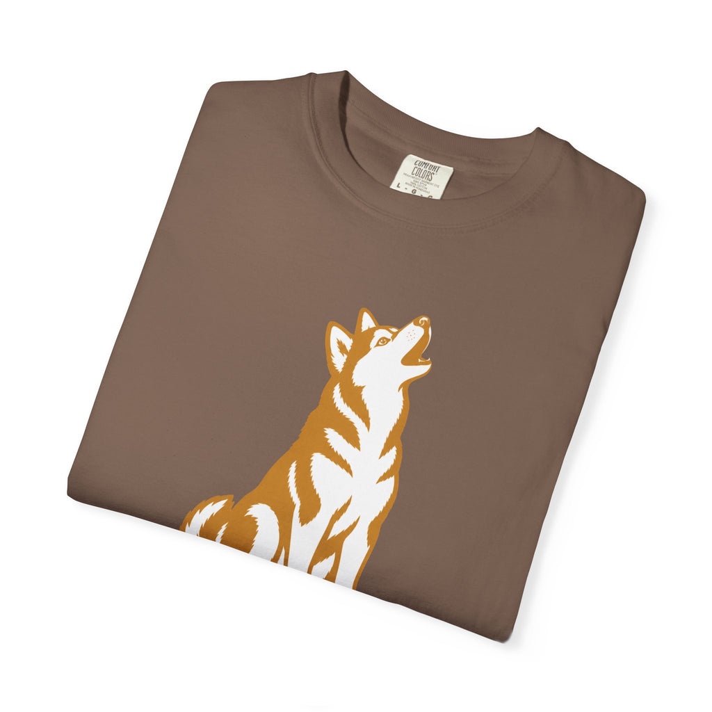 He Talks Back Husky Dad T-Shirt