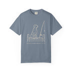 Quietest Fishing Partner Dog Dad T-Shirt