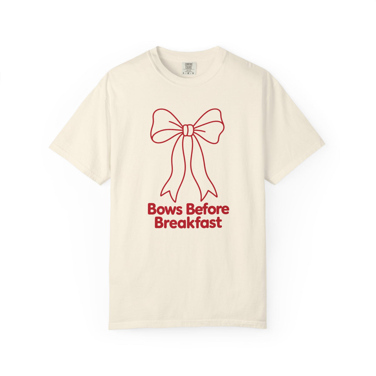 Bows Before Breakfast Dad of Girls T-Shirt