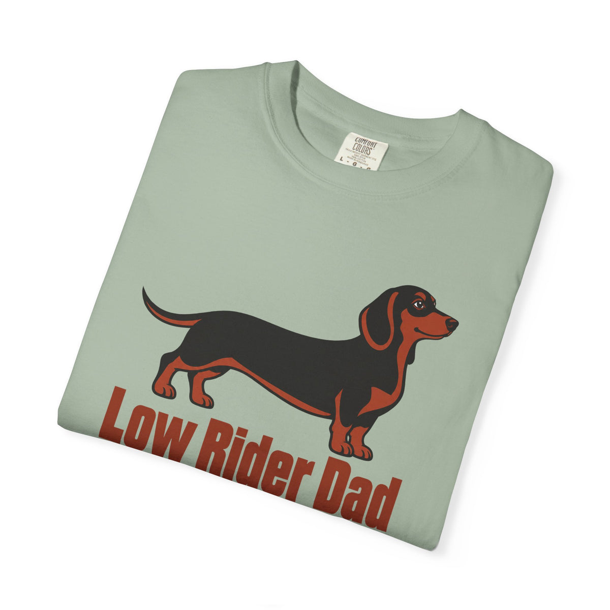 Low Rider Dad Dachshund Dad T-Shirt