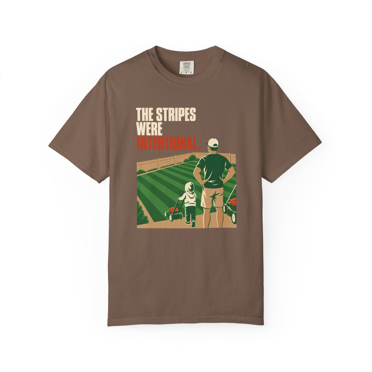Dad & Kid T-Shirt – “The Stripes Were intentional”  Tee