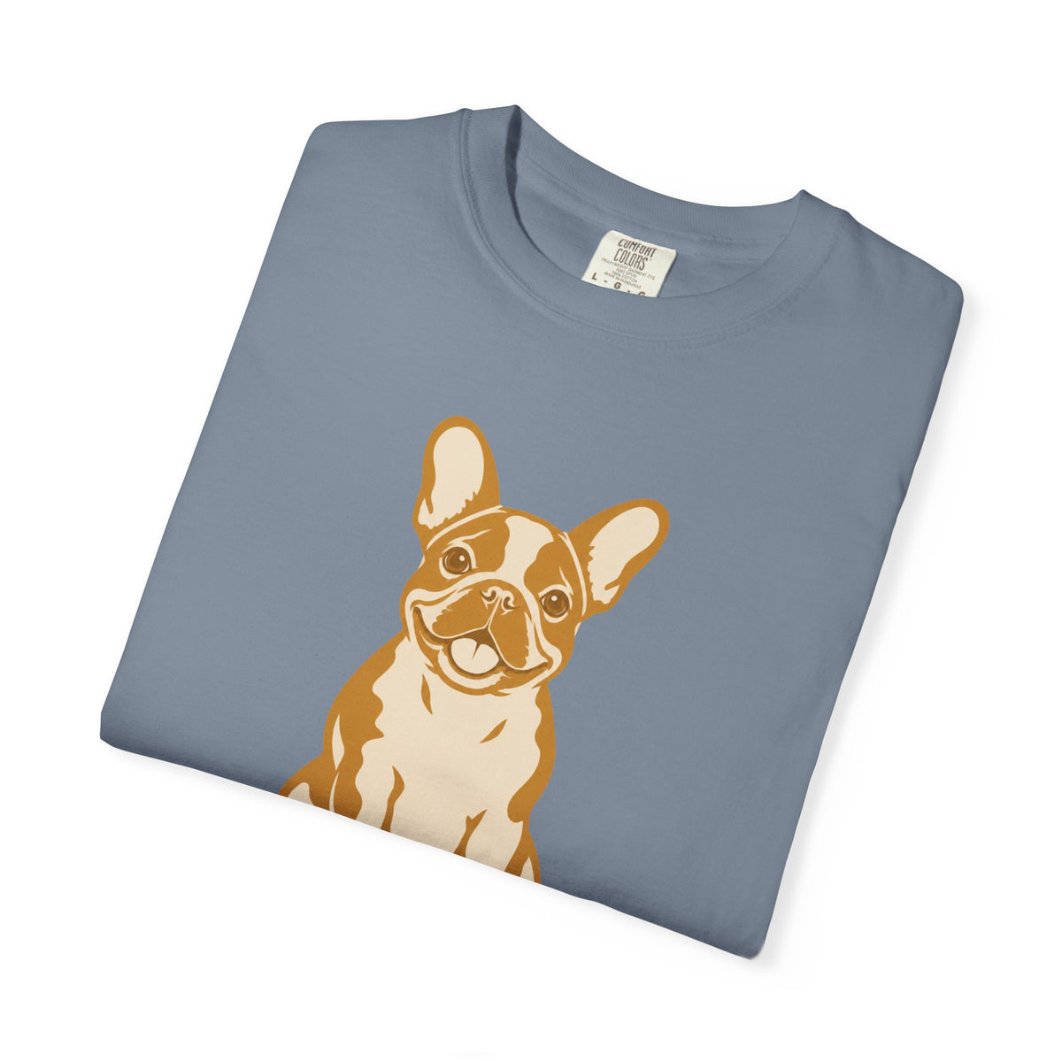 Small Dog Big Dad French Bulldog Dad T-Shirt
