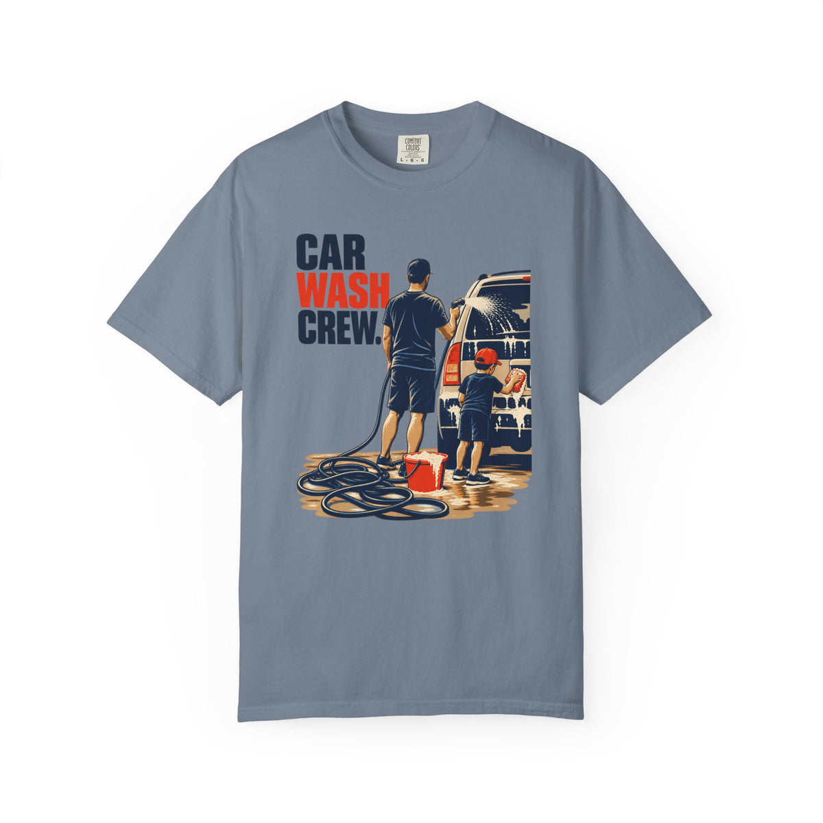 Car Wash Crew T-Shirt — Father & Son Fundraiser Tee
