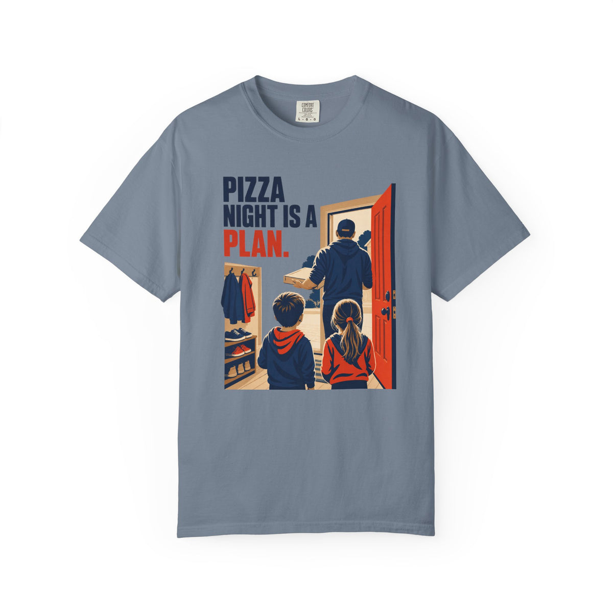 Pizza Night Is A Plan T-Shirt — Family Pizza Night Tee